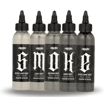 SET DYNAMIC SMOKE OPAQUE GREYS 4OZ1