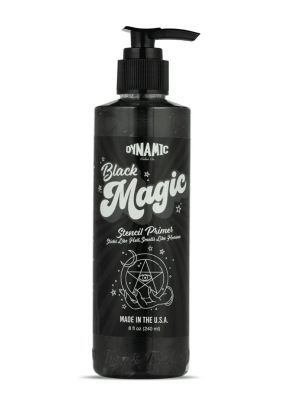 STENCIL MAGIC BLACK DYNAMIC 8OZ