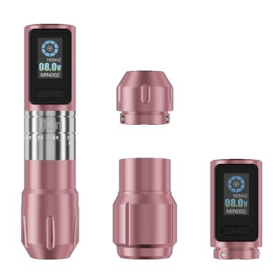 MAQUINA EZ INFERNO INALAMBRICA 2 BATERÍAS STROKE AJUSTABLE LIGHT PINK