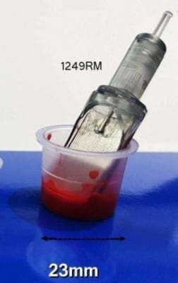 CUPS TRANSPARENTE 23MM