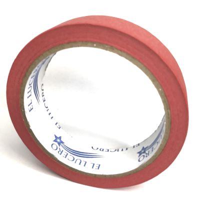 CINTA DE PAPEL MASKING ROJO 2CM