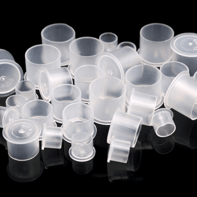 CUPS CON BASE TRANSPARENTES 13 MM