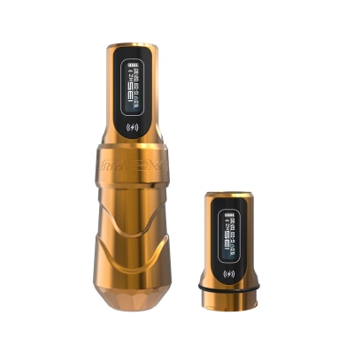 MÁQUINA SPEKTRA FLUX MAX ROTATIVA FK IRONS 2 BATERÍAS DARK ORANGE