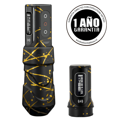 MÁQUINA SPEKTRA FLUX MAX ROTATIVA FK IRONS 2 BATERÍAS GOLDEN DRAGON1