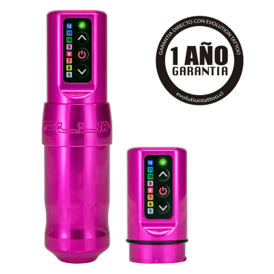 MAQUINA SPEKTRA FLUX ROTATIVA FK IRONS 2 BATERIAS PINK