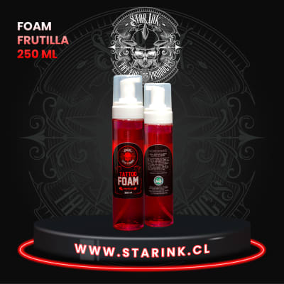STAR INK FOAM FRUTILLA 250ML