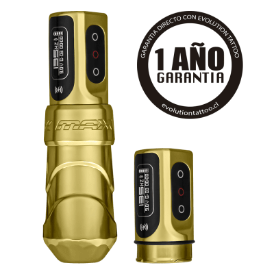 MÁQUINA SPEKTRA FLUX MAX ROTATIVA FK IRONS 2 BATERÍAS GOLD