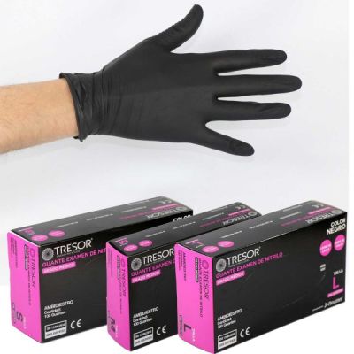 CAJA GUANTES NEGROS TRESOR1