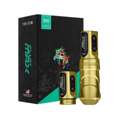 MÁQUINA SPEKTRA FLUX MAX ROTATIVA FK IRONS 2 BATERÍAS HOPE VS CANCER GOLD