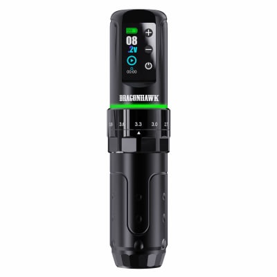 MÁQUINA INALÁMBRICA DRAGONHAWK NEGRA L3 STROKE INTERCAMBIABLE 1 BATERÍA2