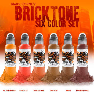 SET WORLD FAMOUS MAK´S BRICKTONE 1OZ1