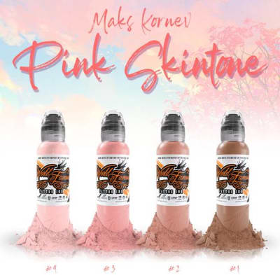 SET WORLD FAMOUS MAK´S PINK SKINTONE 1OZ