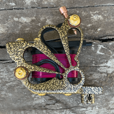 MAQUINA BOBINA HERAMACHINES MACKEEVER ORO VIEJO MARTILLADO1