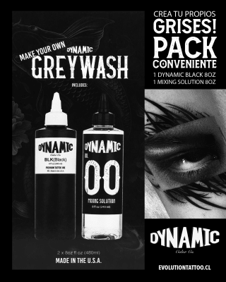 PACK DYNAMIC GREYWASH MAKE YOUR OWN 8OZ