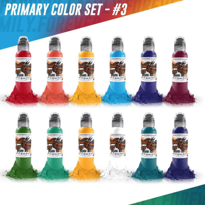 SET WORLD FAMOUS PRIMARY #3 1OZ