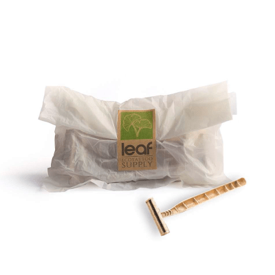 RASURADORA BIODEGRADABLE LEAF 10U