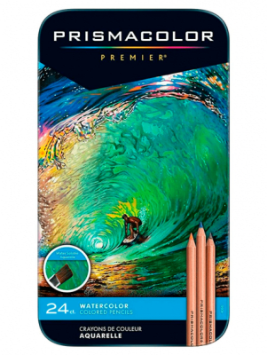 SET LAPICES PRISMACOLOR AQUARELLE 24 COLORES