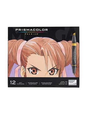 SET MARCADORES PRISMACOLOR MANGA 12 COLORES