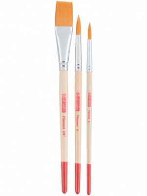 SET PINCELES ART CREATION AQUARELA SINTETICO 3U