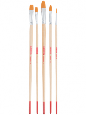 SET PINCELES ART CREATION SINTETICO OLEO Y ACRILICO 5U