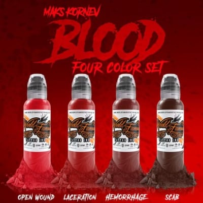 SET WORLD FAMOUS MAKS BLOOD 1OZ SET WORLD FAMOUS MAKS BLOOD 1OZ