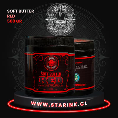 STAR INK SOFT BUTTER RED 500GR