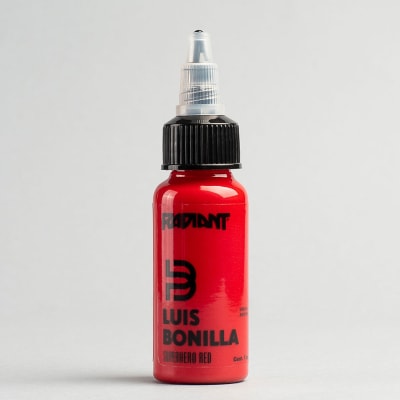 TINTA RADIANT LUIS BONILLA SUPERHEROE RED1