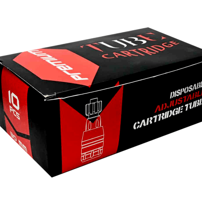 CAJA GRIP ADAPTADOR DESECHABLE PARA CARTRIDGE CON ROSCA PREMIUM 30MM 10UN