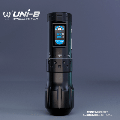 MAQUINA AVA UNI-B PLUS PEN INALAMBRICA STROKE AJUSTABLE BLACK