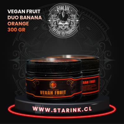 STAR INK BUTTER VEGAN FRUIT DUO BANANA-ORANGE