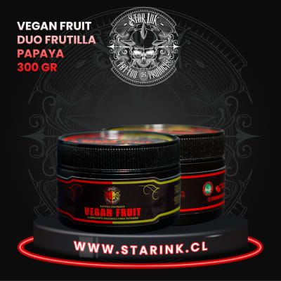 STAR INK BUTTER VEGAN FRUIT DUO FRUTILLA-PAPAYA