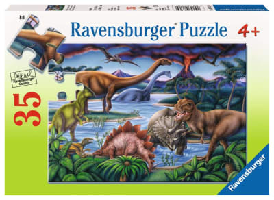 RAVENSBURGER PUZZLE EL PATIO DEL DINOSAURIO RAVENSBURGER PUZZLE EL PATIO DEL DINOSAURIO
