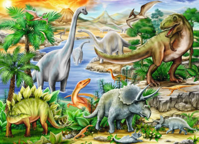 RAVENSBURGER PUZZLE VIDA PREHISTORICA RAVENSBURGER PUZZLE VIDA PREHISTORICA