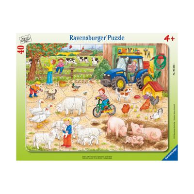 PUZZLE EN LA GRANJA 40 PIEZAS PUZZLE EN LA GRANJA 40 PIEZAS