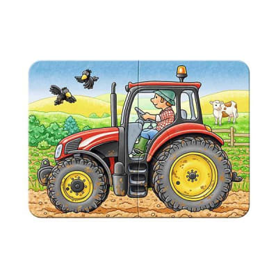 RAVENSBURGER PUZZLE MI PRIMER PUZZLE VEHICULOS 2, 4, 6 Y 8 PIEZAS RAVENSBURGER PUZZLE MI PRIMER PUZZLE VEHICULOS 2, 4, 6 Y 8 PIEZAS
