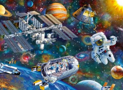 PUZZLE EXPLORACIÓN CÓSMICA XXL 200 PIEZAS PUZZLE EXPLORACIÓN CÓSMICA XXL 200 PIEZAS