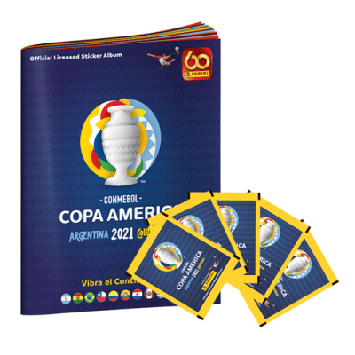 ALBUM COPA AMERICA 2021 53677 PANINI + 25 SOBRES ALBUM COPA AMERICA 2021 53677 PANINI + 25 SOBRES
