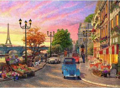 RAVENSBURGER PUZZLE A PARIS EVENING 500 PIEZAS RAVENSBURGER PUZZLE A PARIS EVENING 500 PIEZAS