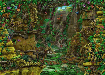 RAVENSBURGER PUZZLE ESCAPE THE TEMPLE GROUND 759 PIEZAS RAVENSBURGER PUZZLE ESCAPE THE TEMPLE GROUND 759 PIEZAS