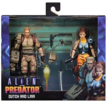 Alien vs Predator 7 pulg Figures Dutch & Lin Arcade 2-Pack Alien vs Predator 7 pulg Figures Dutch & Lin Arcade 2-Pack