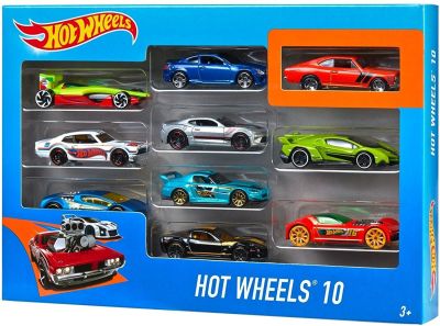 HOT WHEELS JUEGO DE 10 COCHES SURTIDO HOT WHEELS JUEGO DE 10 COCHES SURTIDO