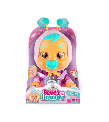 CRY BABIES EXCLUSIVO VIOLET CRY BABIES EXCLUSIVO VIOLET