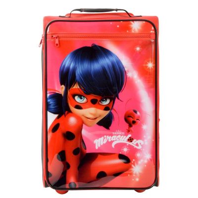 MALETA DE VIAJE RECTANGULAR MIRACULOUS LADYBUG MALETA DE VIAJE RECTANGULAR MIRACULOUS LADYBUG