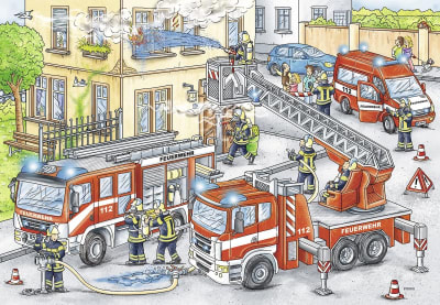 RAVENSBURGER PUZZLE HEROES EN ACCION 2 X 24 PIEZAS RAVENSBURGER PUZZLE HEROES EN ACCION 2 X 24 PIEZAS
