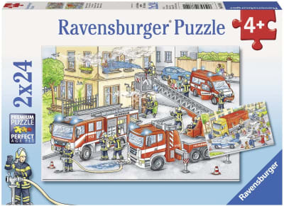 RAVENSBURGER PUZZLE HEROES EN ACCION 2 X 24 PIEZAS RAVENSBURGER PUZZLE HEROES EN ACCION 2 X 24 PIEZAS