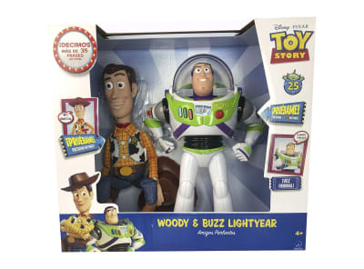 TOY STORY BUZZ Y WOODY AMIGOS QUE HABLAN TOY STORY BUZZ Y WOODY AMIGOS QUE HABLAN