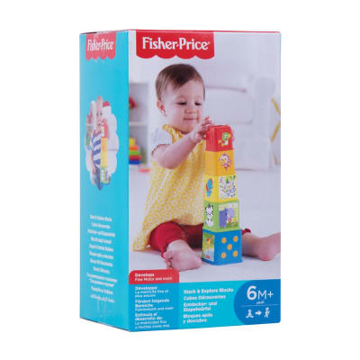 FISHER-PRICE MIS PRIMEROS BLOQUES DE ANIMALITOS FISHER-PRICE MIS PRIMEROS BLOQUES DE ANIMALITOS