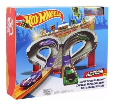 HOT WHEELS PISTA CARRERA SUPEREXPLOSIVA HOT WHEELS PISTA CARRERA SUPEREXPLOSIVA