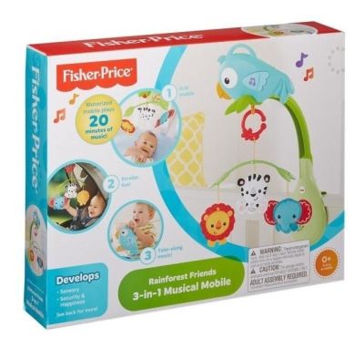 FISHER-PRICE MÓVIL MUSICAL 3 EN 1 FISHER-PRICE MÓVIL MUSICAL 3 EN 1
