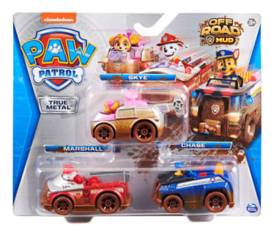 PAW PATROL SET 3 AUTOS METÁLICOS PAW PATROL SET 3 AUTOS METÁLICOS